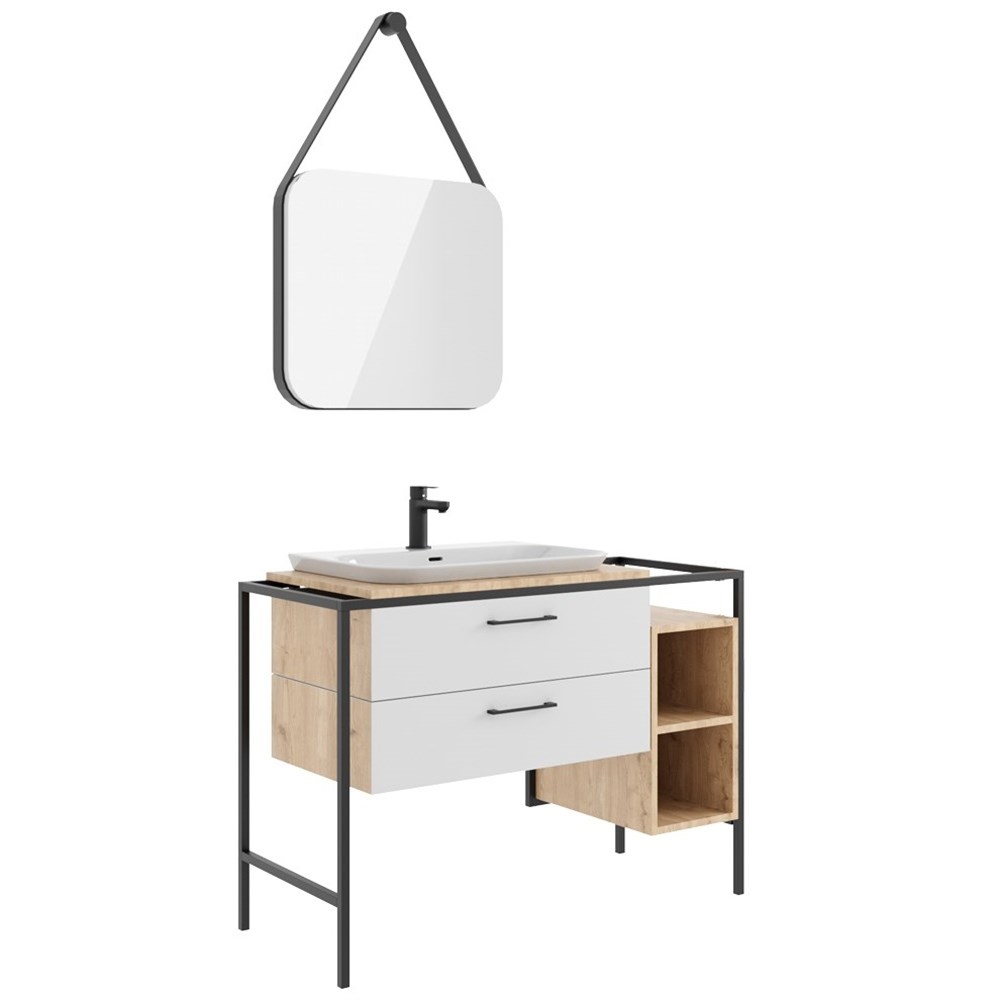 BelinzaAria 110 cm Banyo Dolabı