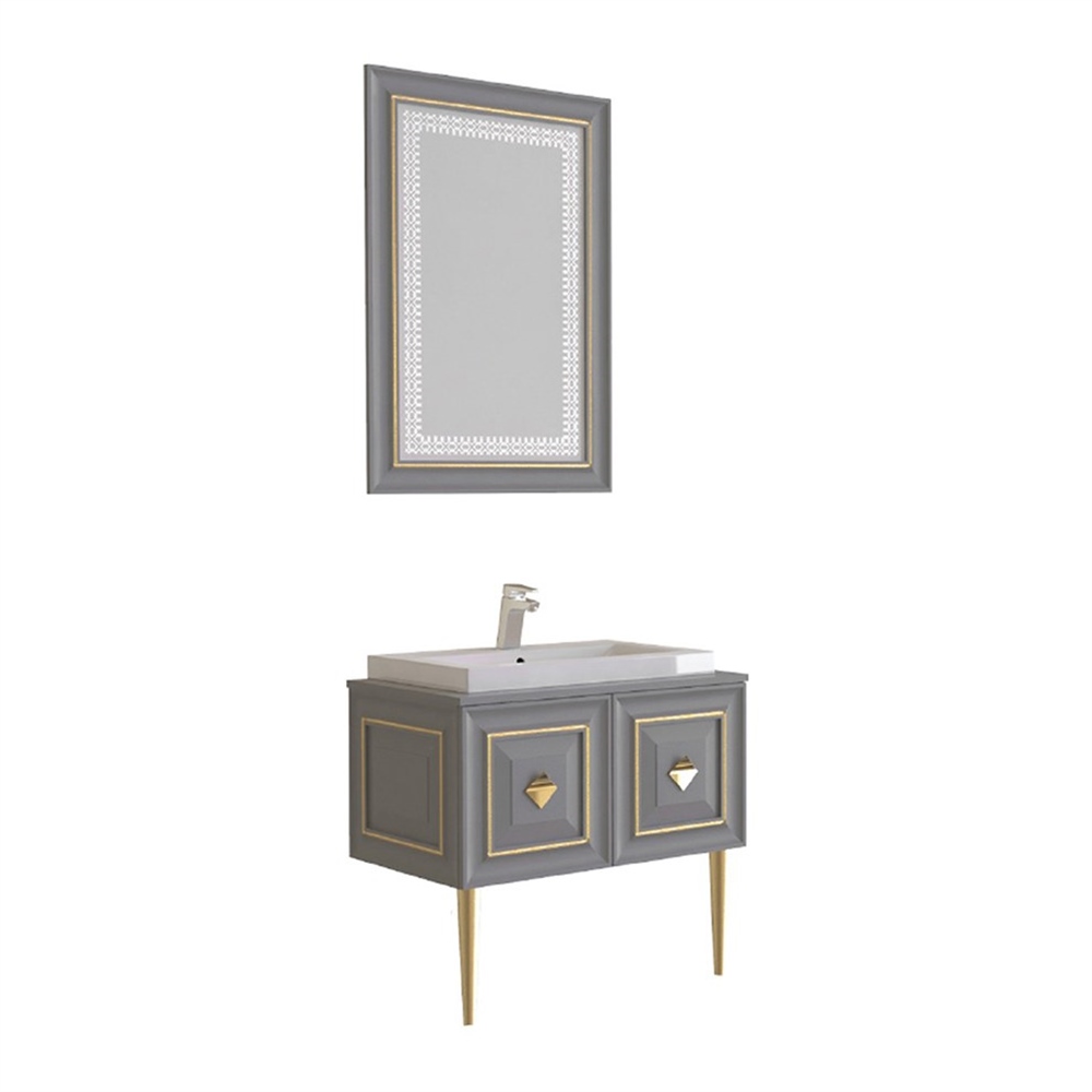 BelinzaDavlos 80 cm Banyo Dolabı
