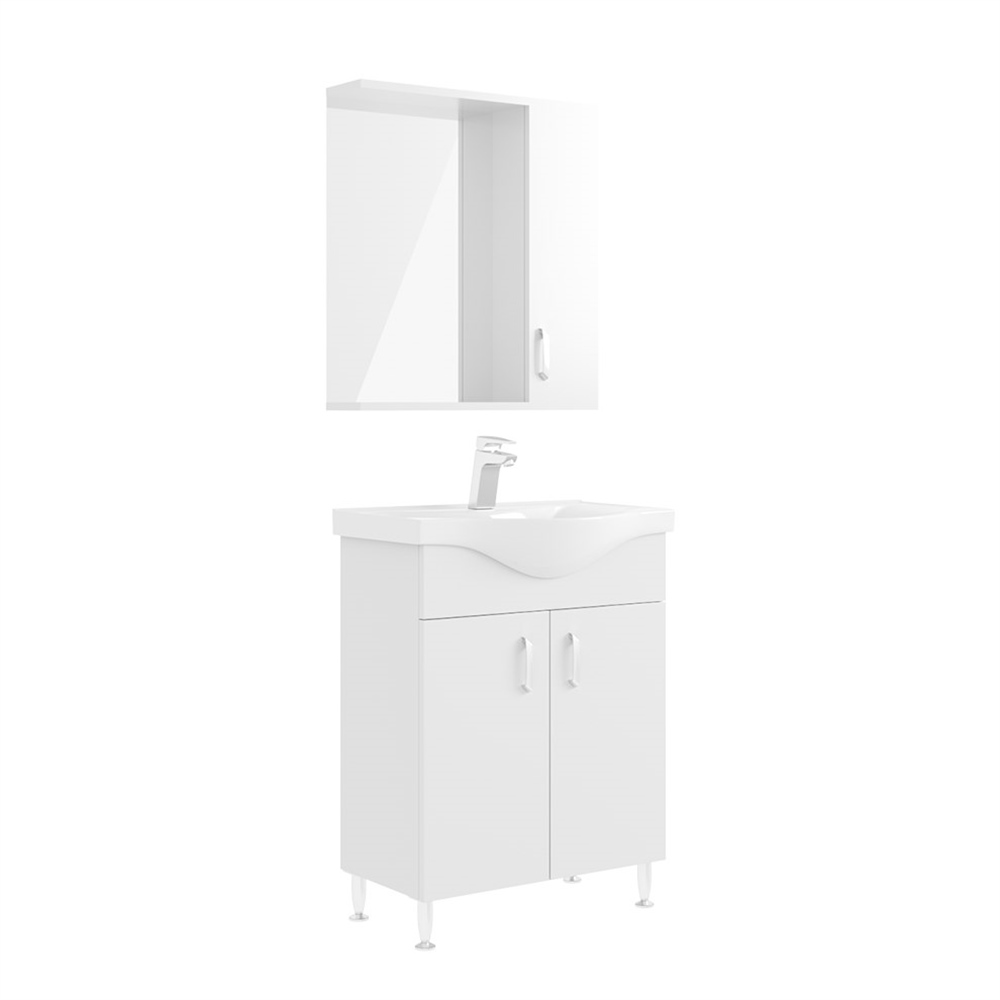 BelinzaEva 65 cm Banyo Dolabı