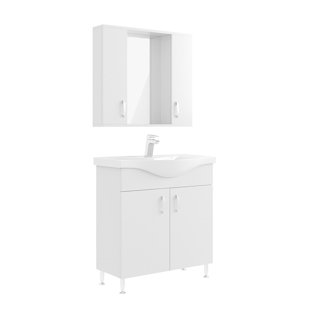 BelinzaEva 80 cm Banyo Dolabı