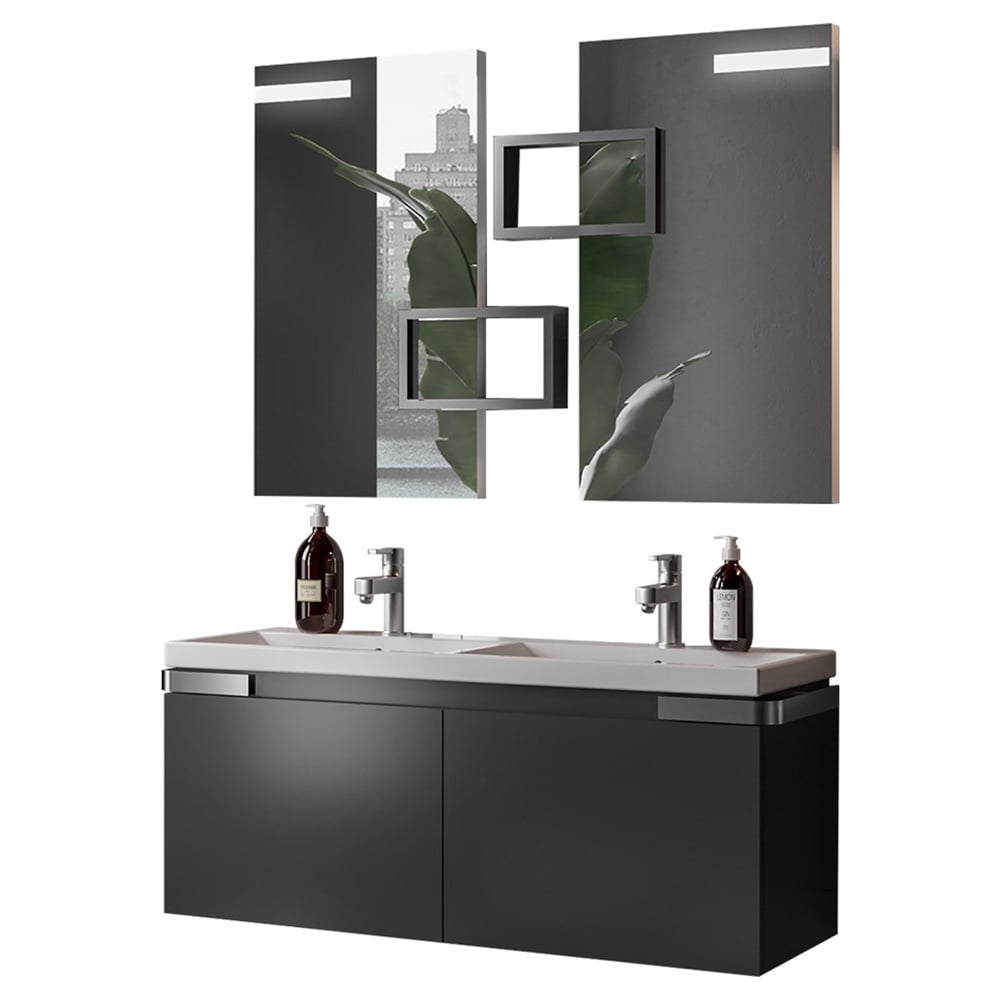 BelinzaLogan 125 Cm  Banyo Dolabı