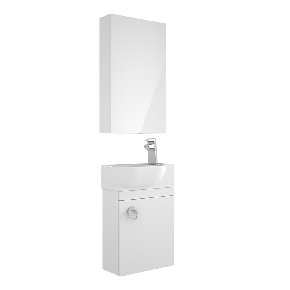 BelinzaMina 45 Cm Dar Tip Banyo Dolabı