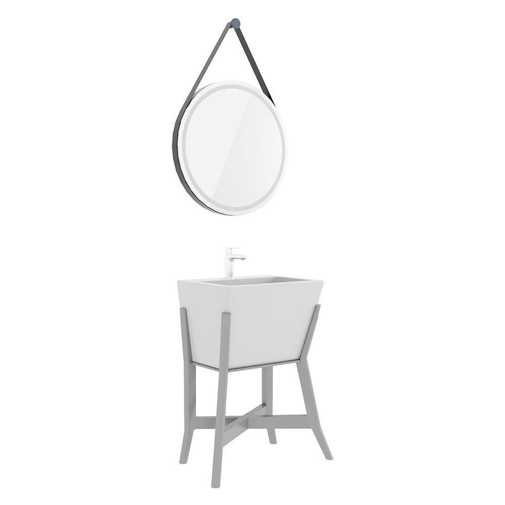 BelinzaNotte 56 Cm Banyo Dolabı