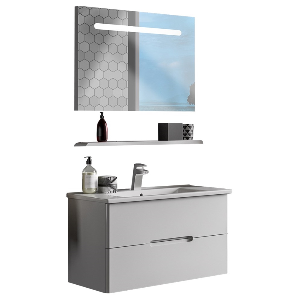BelinzaOpal 85 Cm Banyo Dolabı