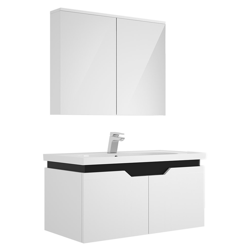 BelinzaPhuket 100 cm Banyo Dolabı