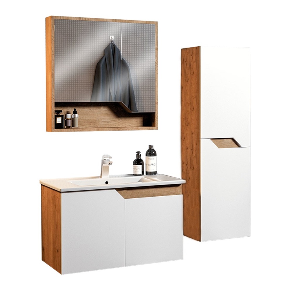 BelinzaSilva 85 cm Banyo Dolabı
