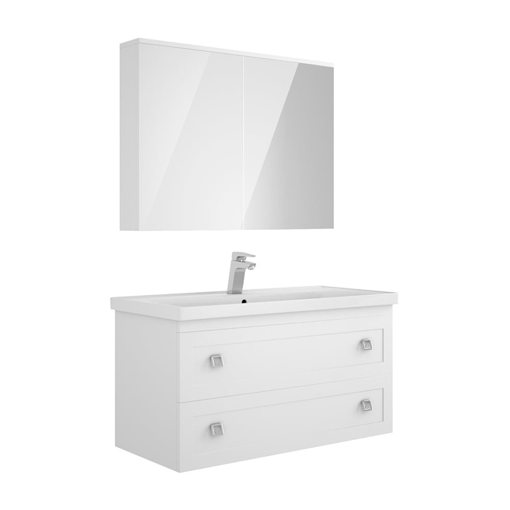 BelinzaSimar 100 cm Banyo Dolabı