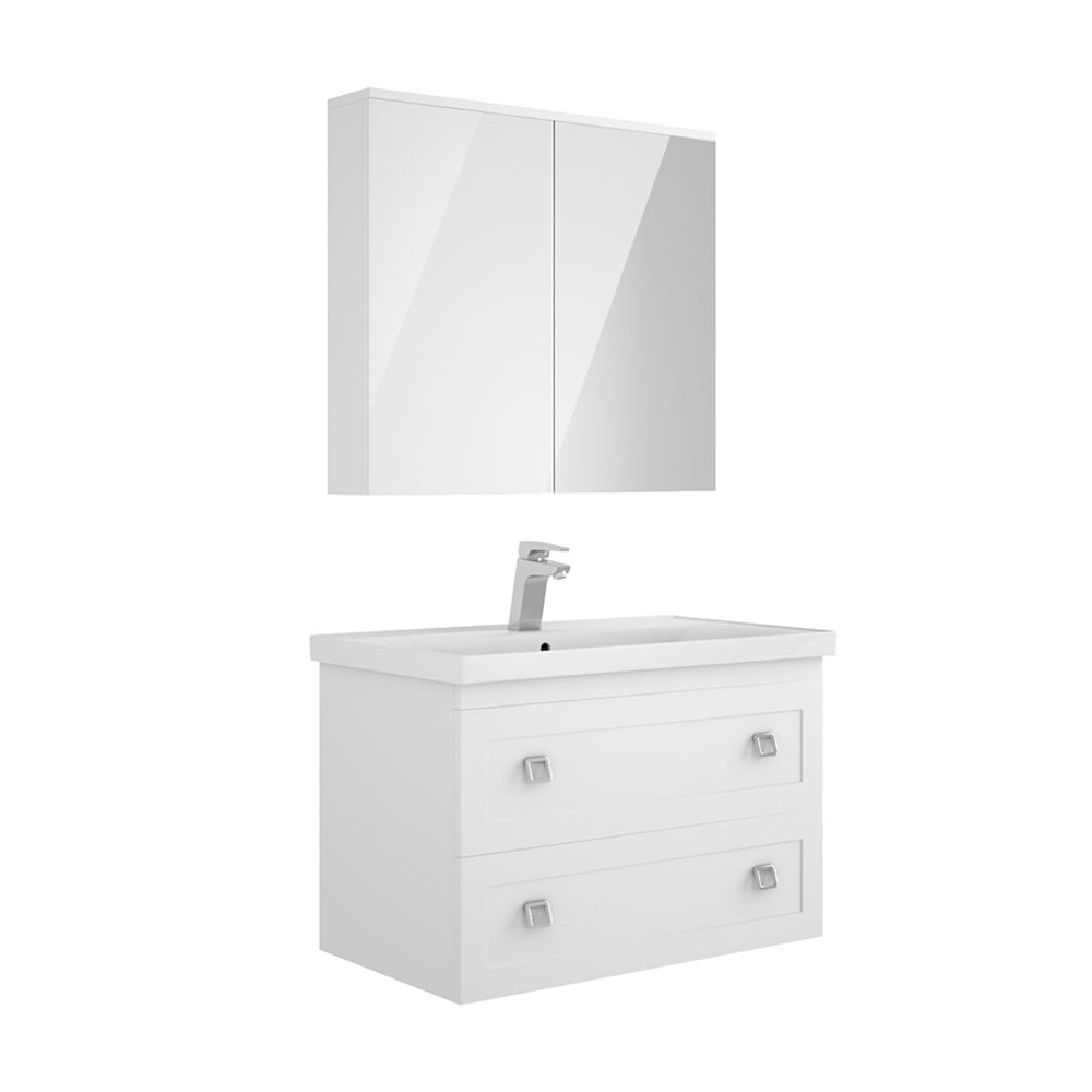 BelinzaSimar 85 cm Banyo Dolabı