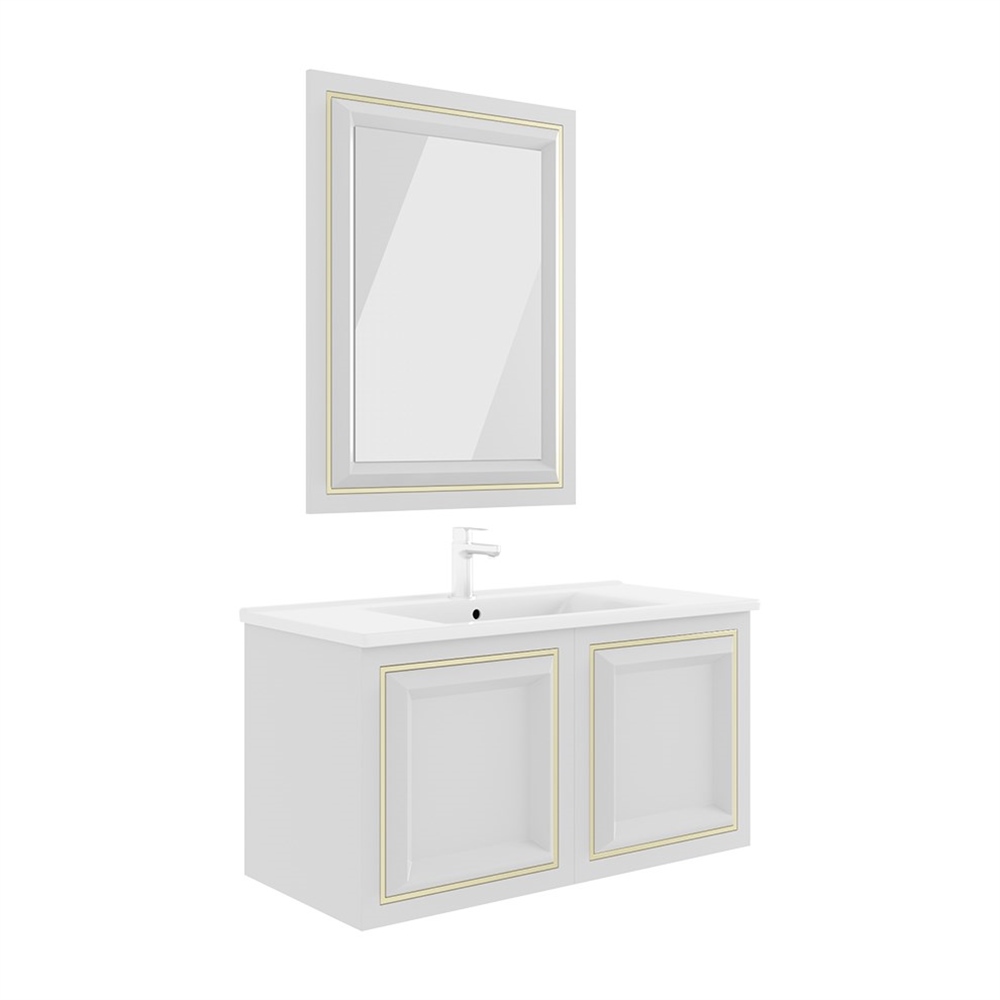 BelinzaSkali 100 cm Banyo Dolabı