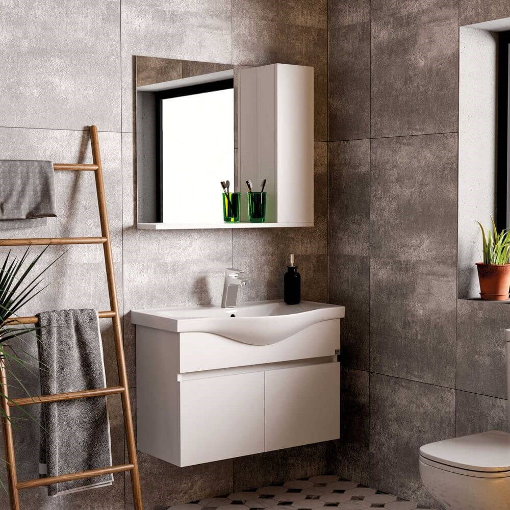 BelinzaViva 80 cm Banyo Dolabı