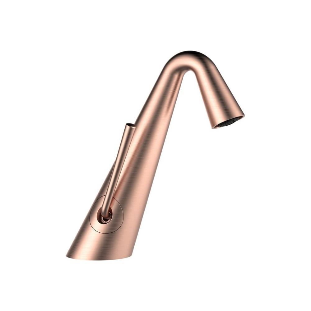 GraffeGraffe Crystal Fırçalı Rose Gold Lavabo Bataryası