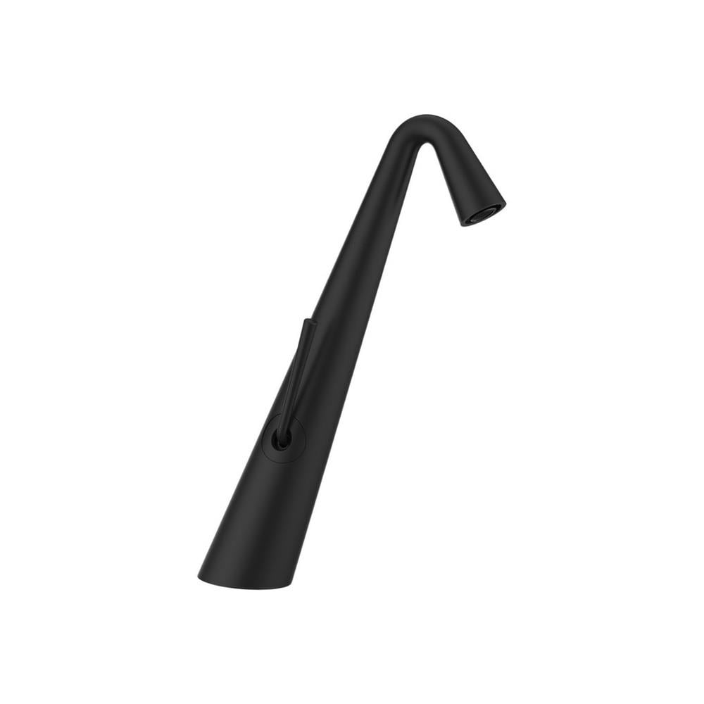 GraffeGraffe Crystal Mat Siyah Çanak Lavabo Bataryası