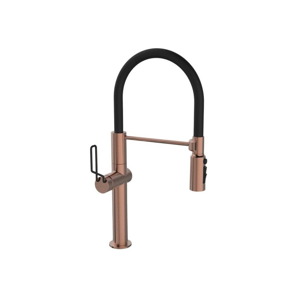 GraffeGraffe M17 Arıtmalı Mutfak Bataryası Fırçalı Rose Gold