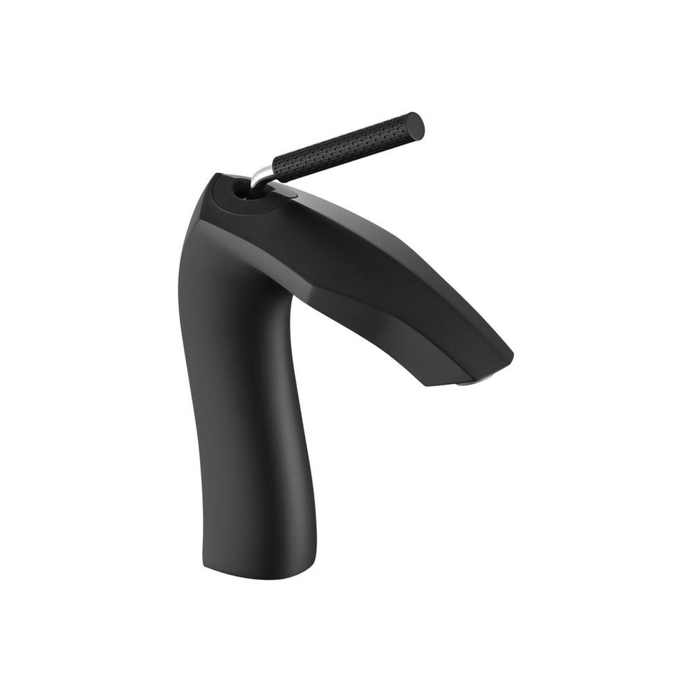 GraffeGraffe Serene Mat Siyah Lavabo Bataryası