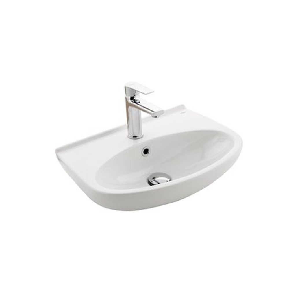 Kaleİndigo 56cm Armatür Delikli Lavabo