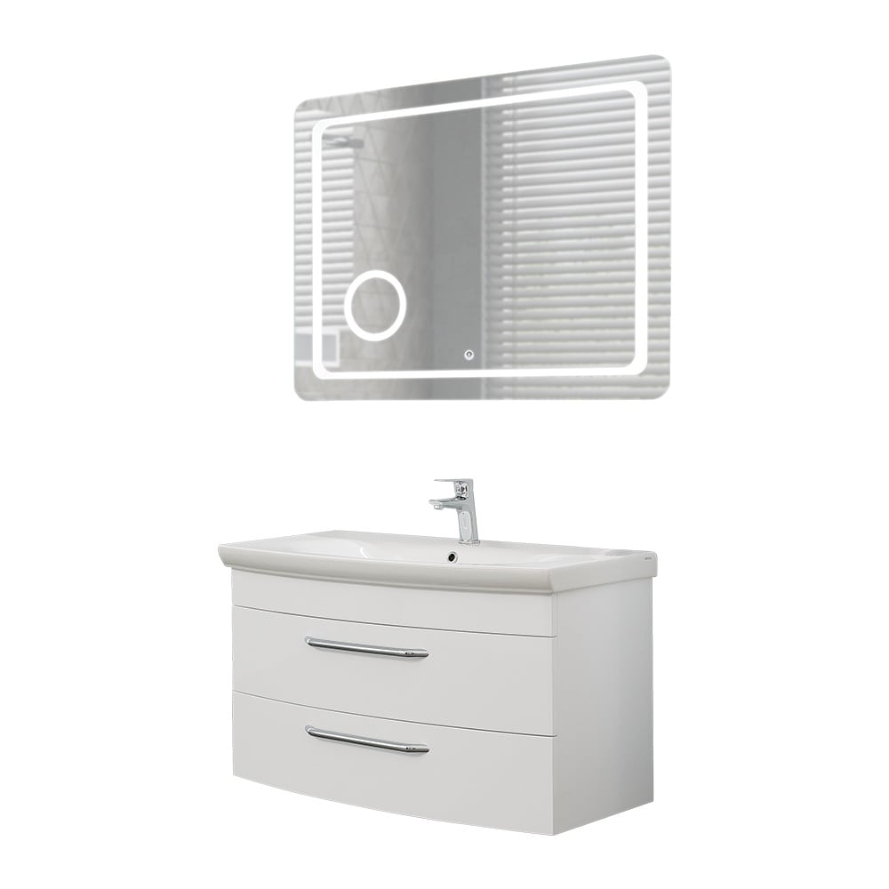 LineartAsos 90 cm Banyo Dolabı 910