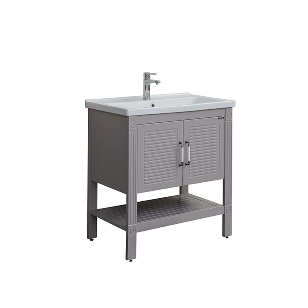 LineartOreo 80 cm Banyo Dolabı Alt Modülü