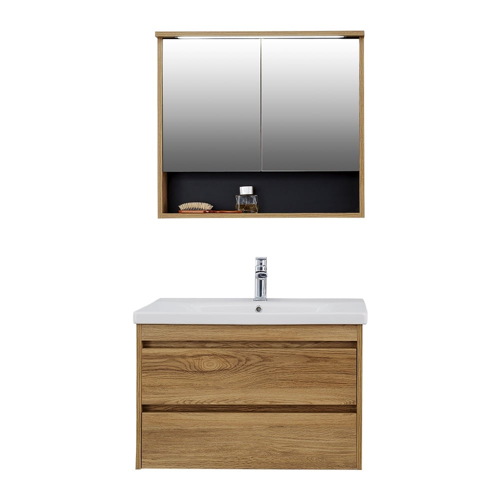 LineartSoft 80 cm Banyo Dolabı 800