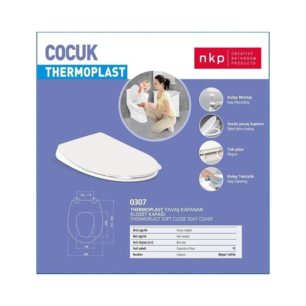 Nkp | Thermoplast Çocuk Smart Klozet Kapaği