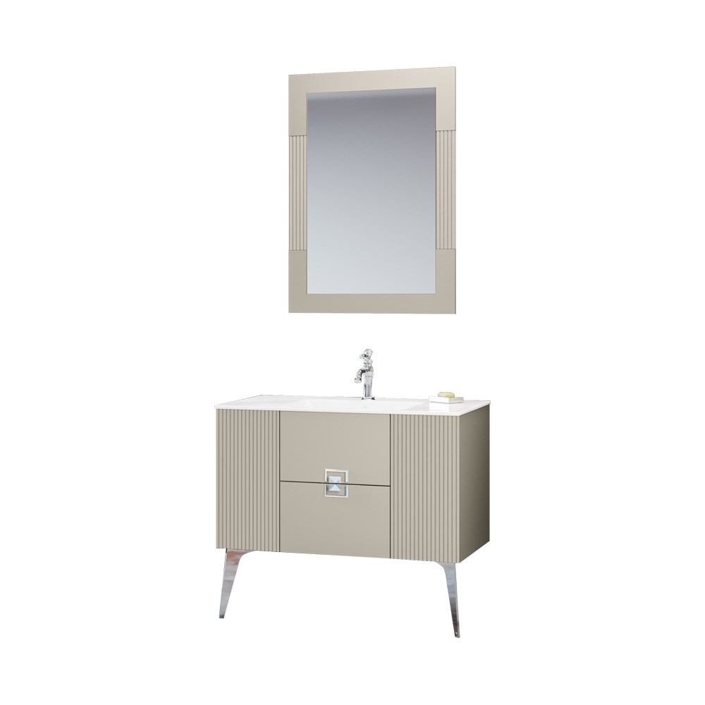 OrkaAdria 100 cm Banyo Dolabı