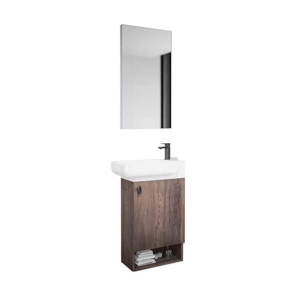 OrkaBegonya 53 cm Banyo Dolabı