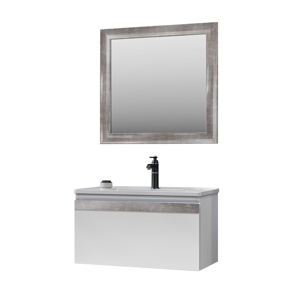 OrkaBoston 80 cm Banyo Dolabı