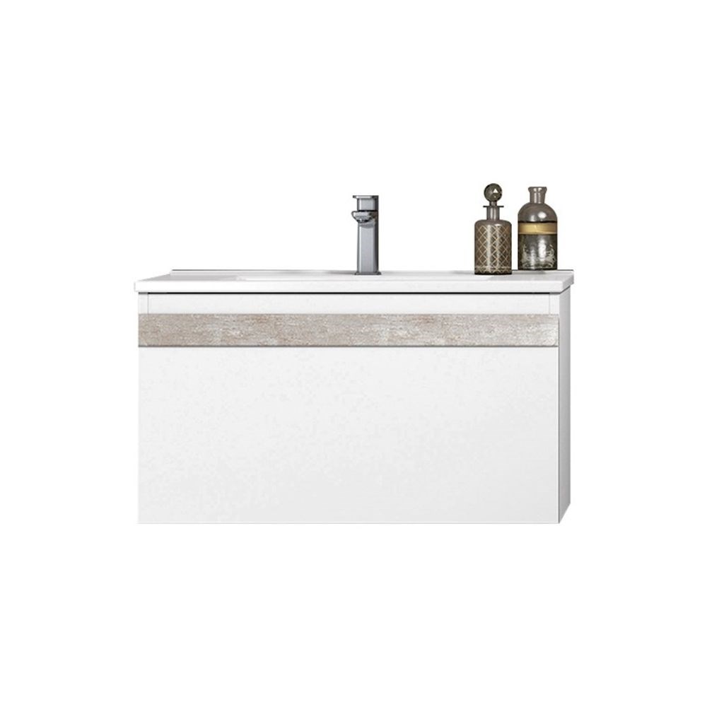 OrkaBoston 80 cm Banyo Dolabı Alt Modülü