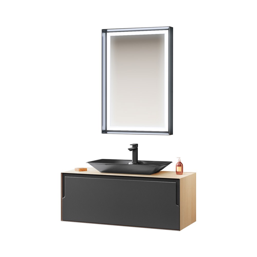 OrkaCraft 100 cm Banyo Dolabı