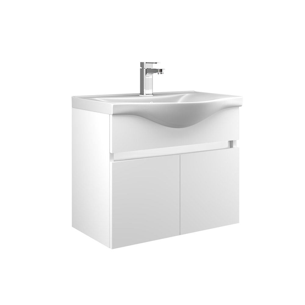 OrkaDinar 65 cm Kapaklı Banyo Dolabı Alt Modülü