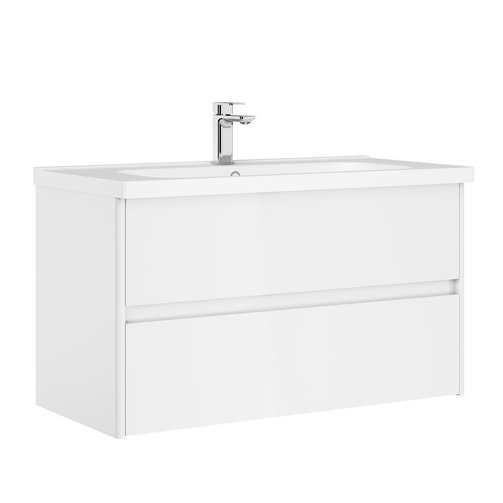 OrkaDüden Çekmeceli 100 cm Banyo Dolabı Alt Modülü