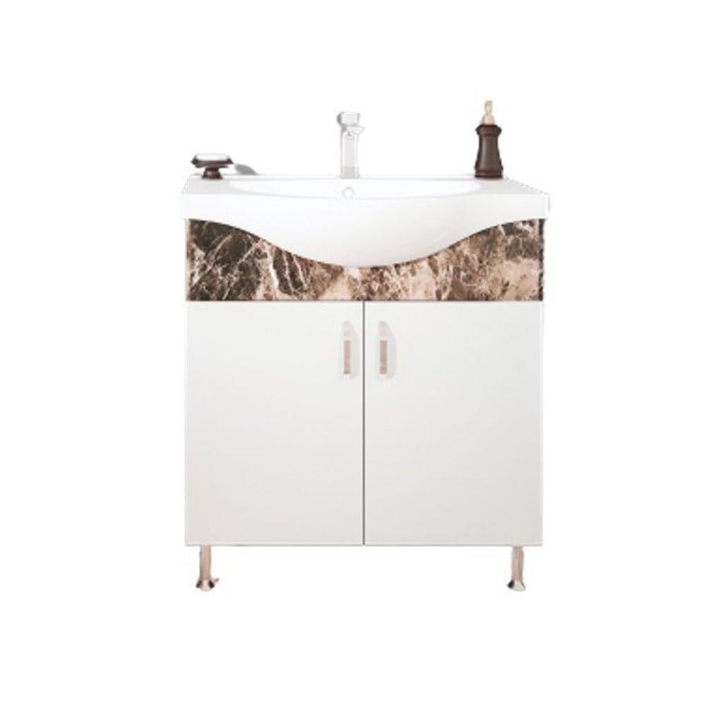 OrkaDuru 65 cm Ayaklı Banyo Dolabı Alt Modülü