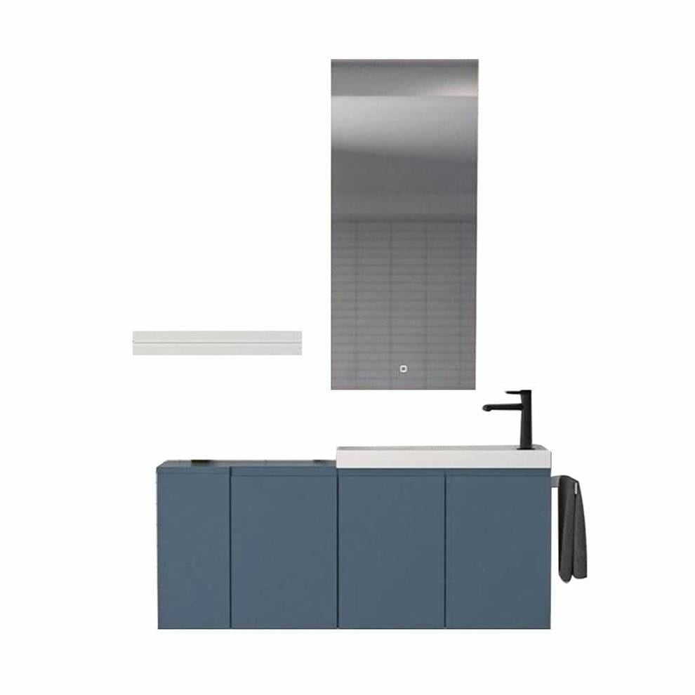 OrkaFerla 110 cm Banyo Dolabı