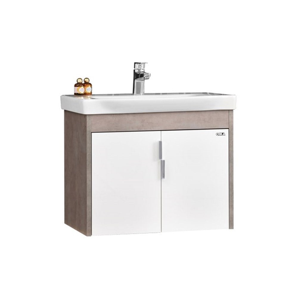 OrkaLuna 65 cm Lavabolu Alt Modül
