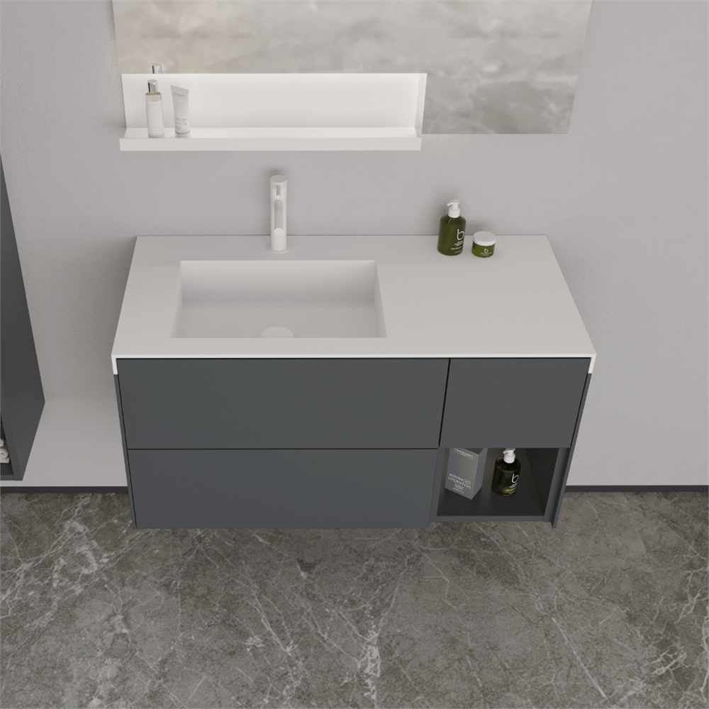 OrkaMilano 100 cm Banyo Dolabı Alt Modülü