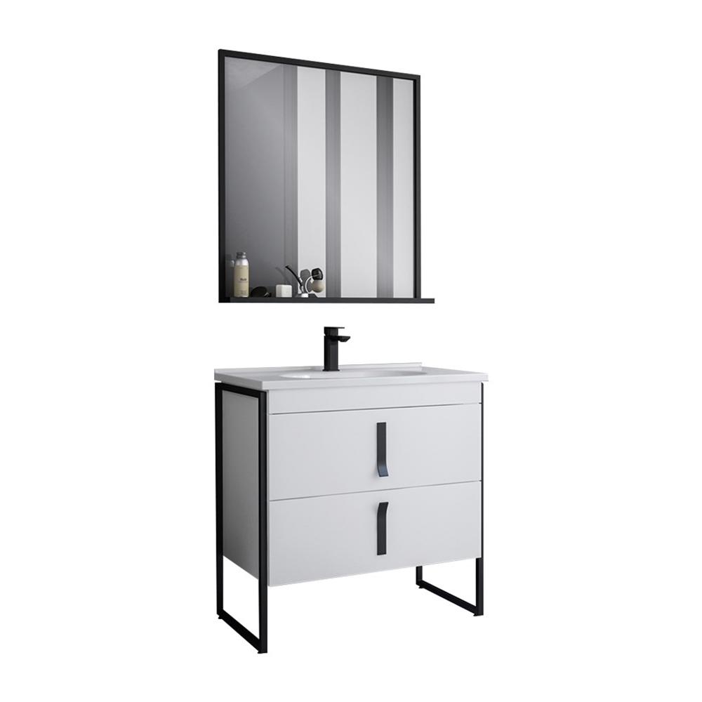 OrkaModena 80 cm Banyo Dolabı