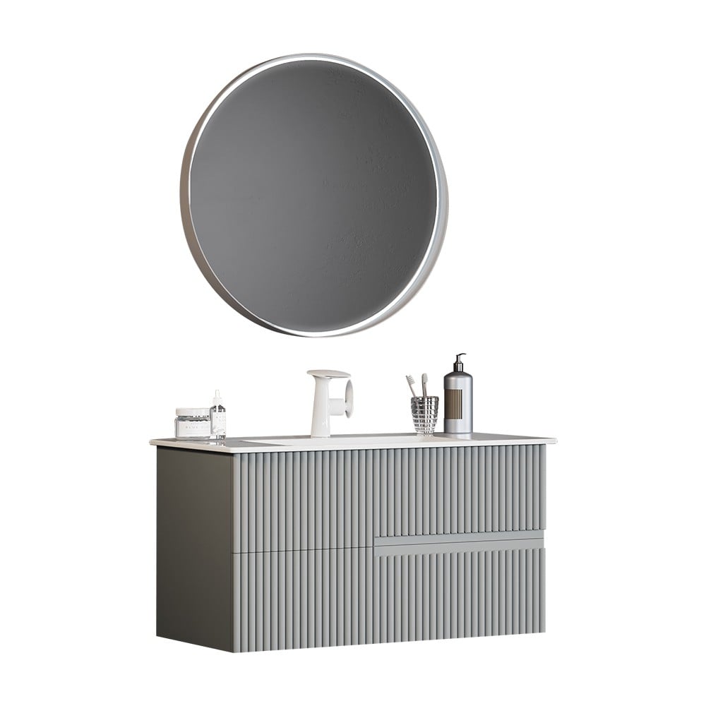OrkaMoonlight 70 cm Banyo Dolabı