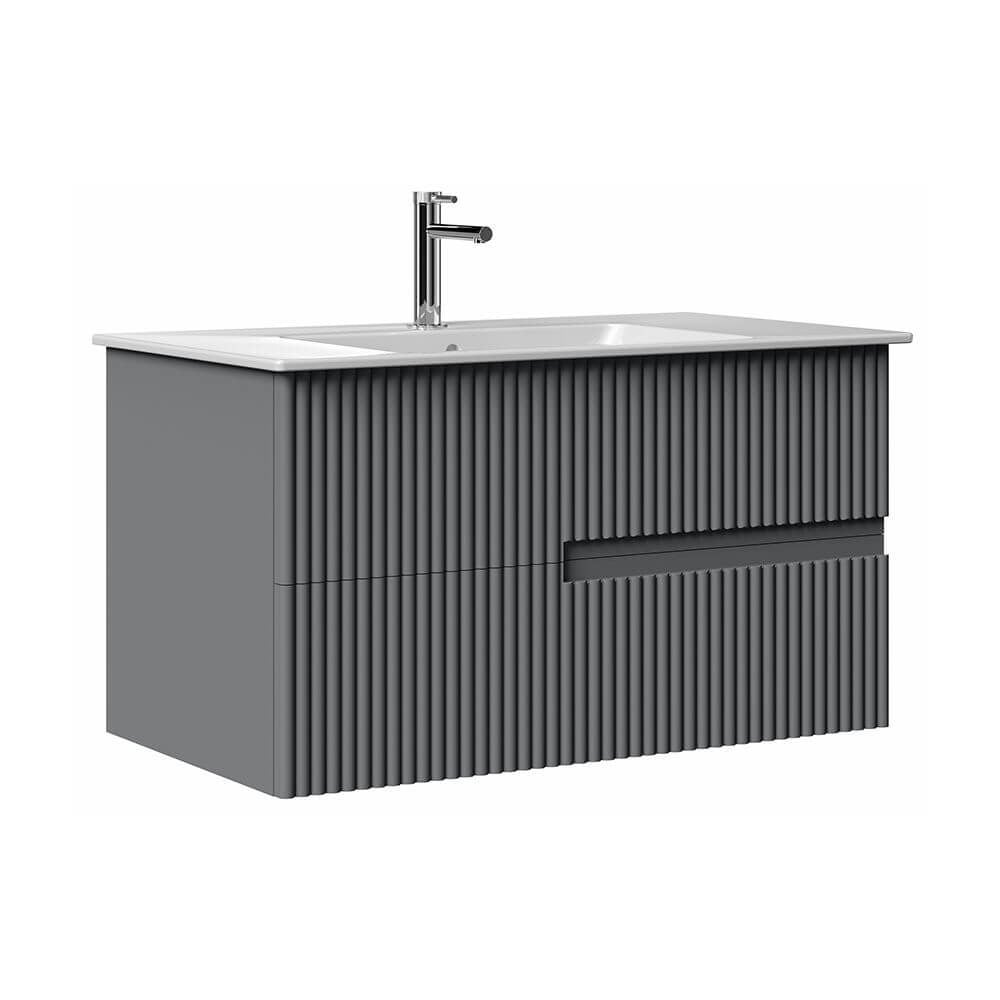 OrkaMoonlight 90 cm Banyo Dolabı Alt Modülü