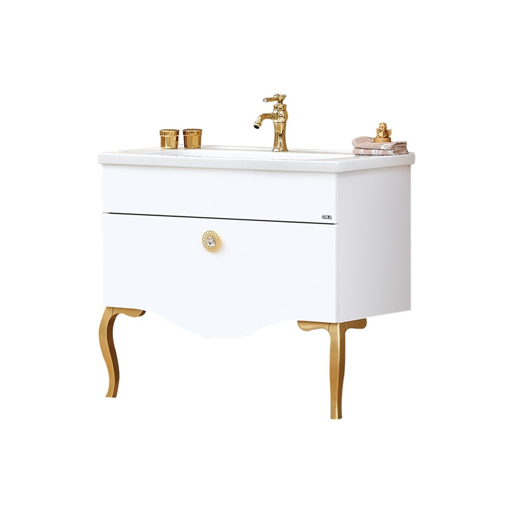 OrkaOrka Cunda 100 cm Banyo Dolabı Alt Modülü