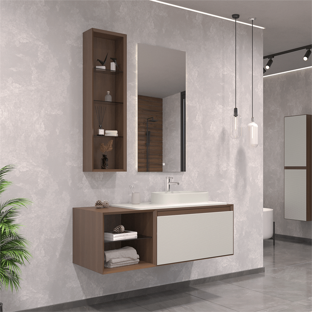 OrkaPacific 110 cm Banyo Dolabı