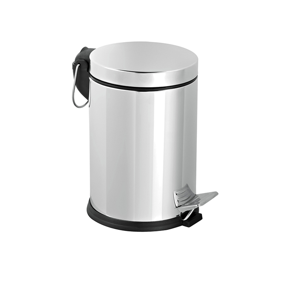 OrkaPaslanmaz Krom PVD Çöp Kovası (3 lt.)