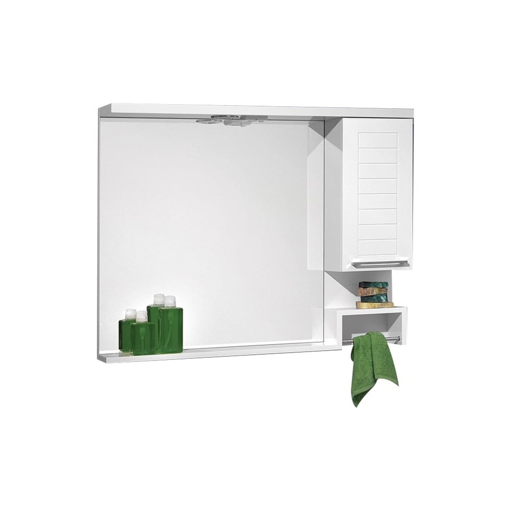 OrkaPerge 100 cm Dolaplı Ayna