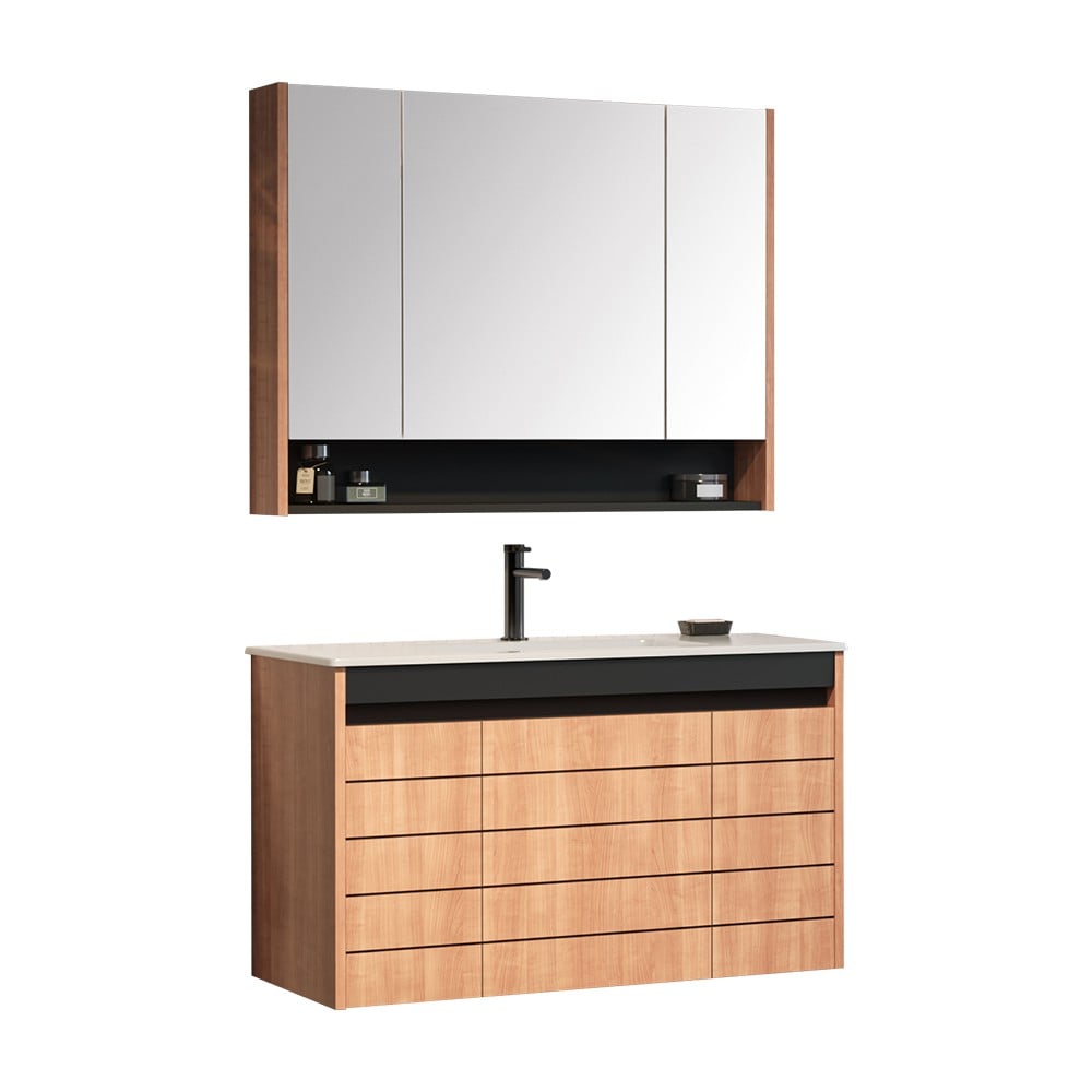 OrkaRicato 100 cm Banyo Dolabı