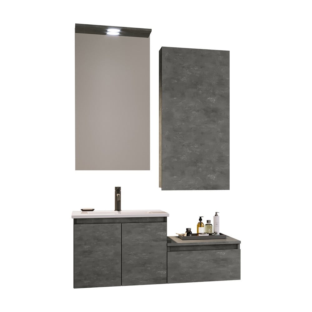 OrkaSidney 110 cm Banyo Dolabı