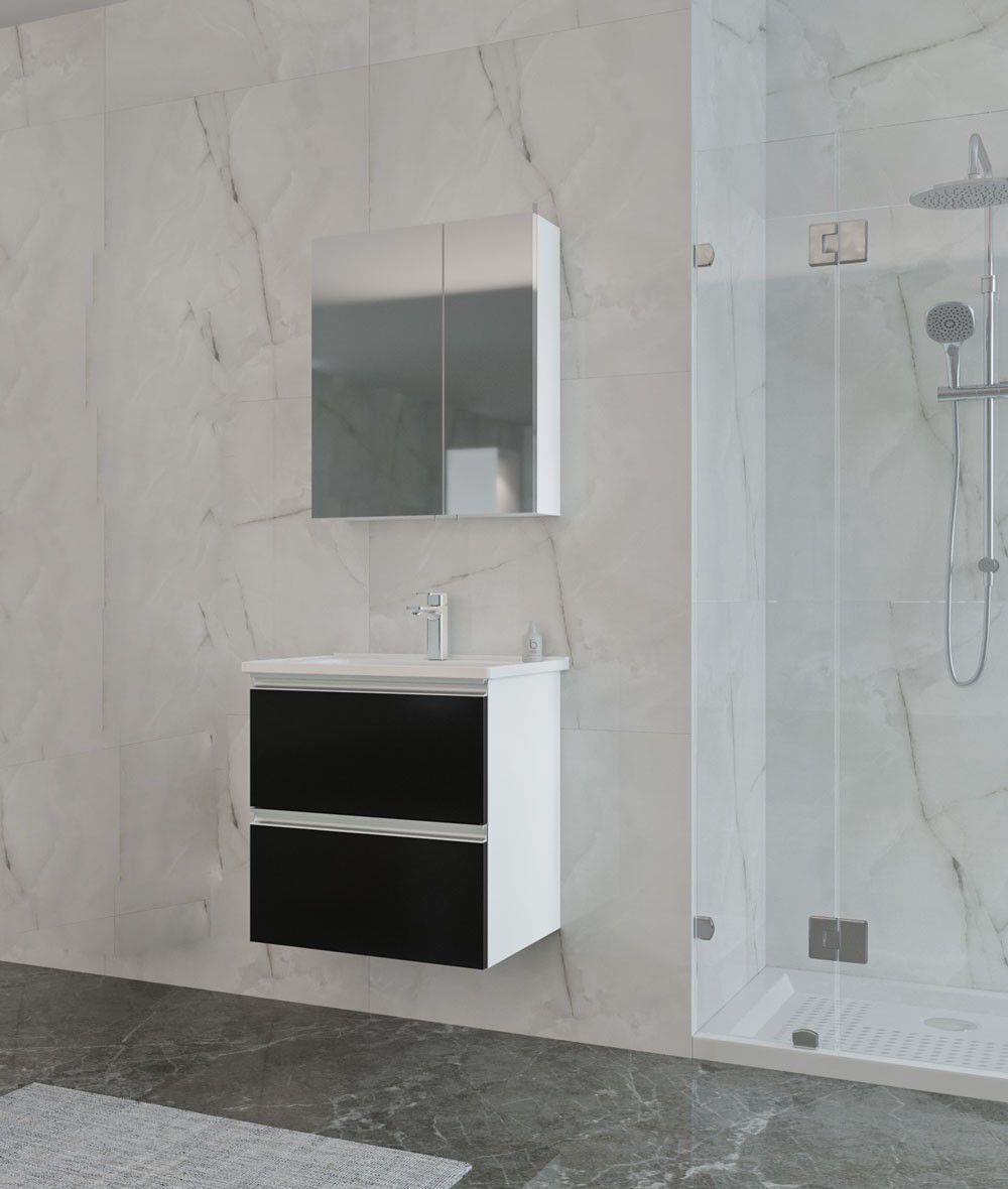 OrkaTerme 60 cm Çekmeceli Banyo Dolabı