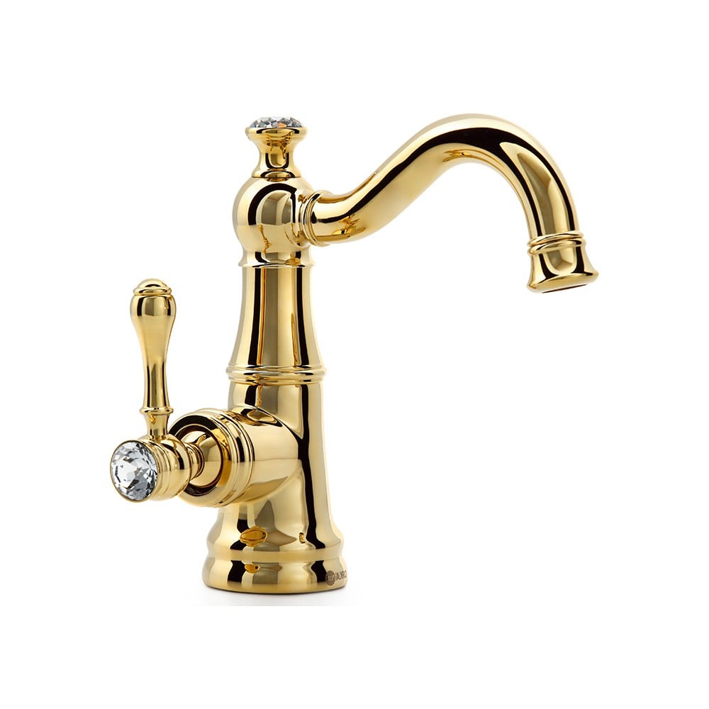 OrkaTopkapı Gold Kuğu Lavabo Bataryası