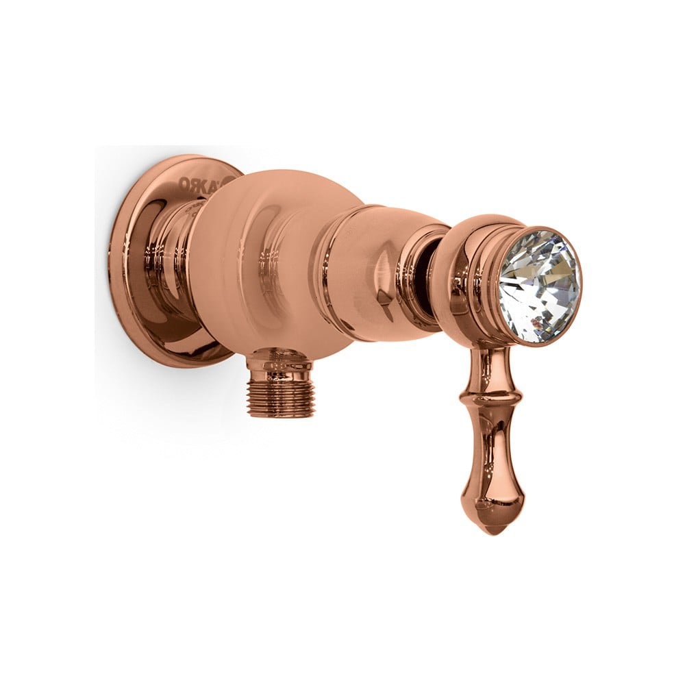 OrkaTopkapı Rose Gold Aç-Kapa Ara Musluk