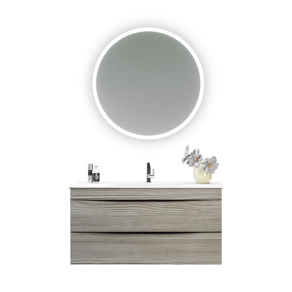 OrkaVento 100 cm Banyo Dolabı
