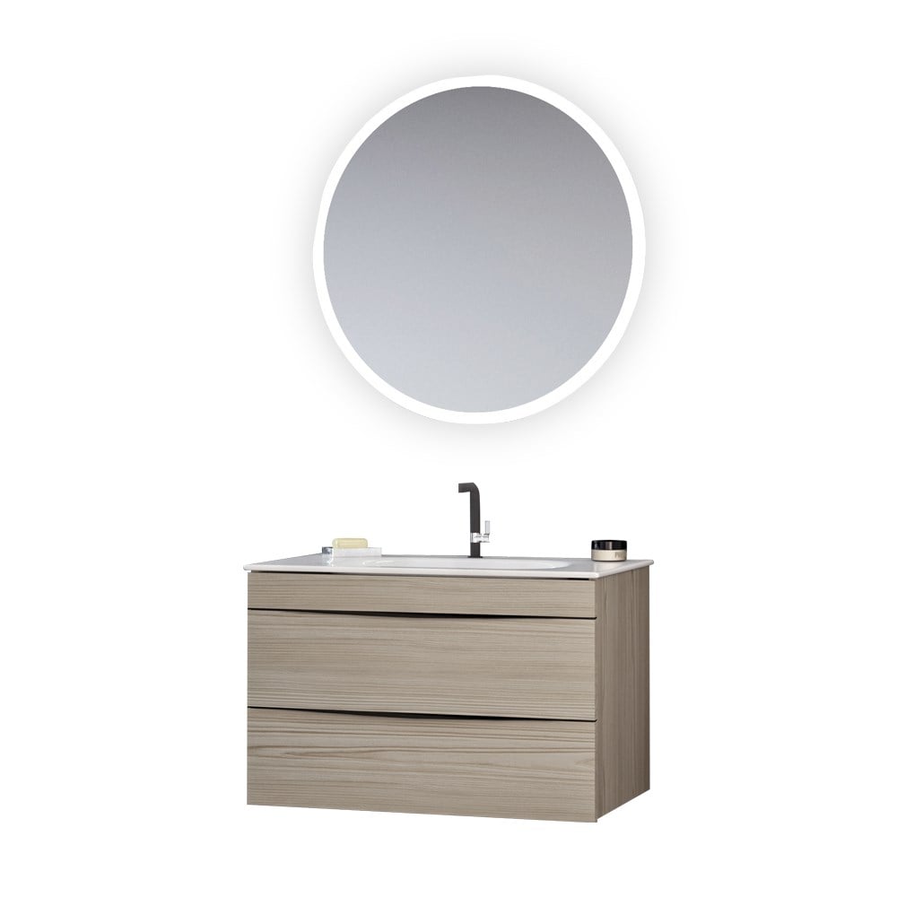 OrkaVento 80 cm Banyo Dolabı