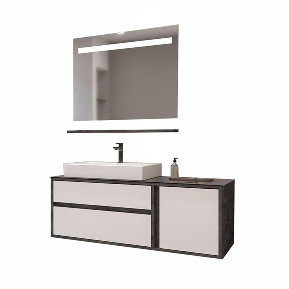 OrkaVerona 120 cm Banyo Dolabı