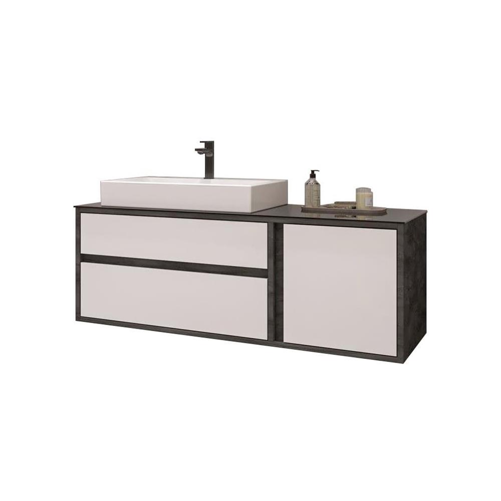 OrkaVerona 120 cm Banyo Dolabı Alt Modülü